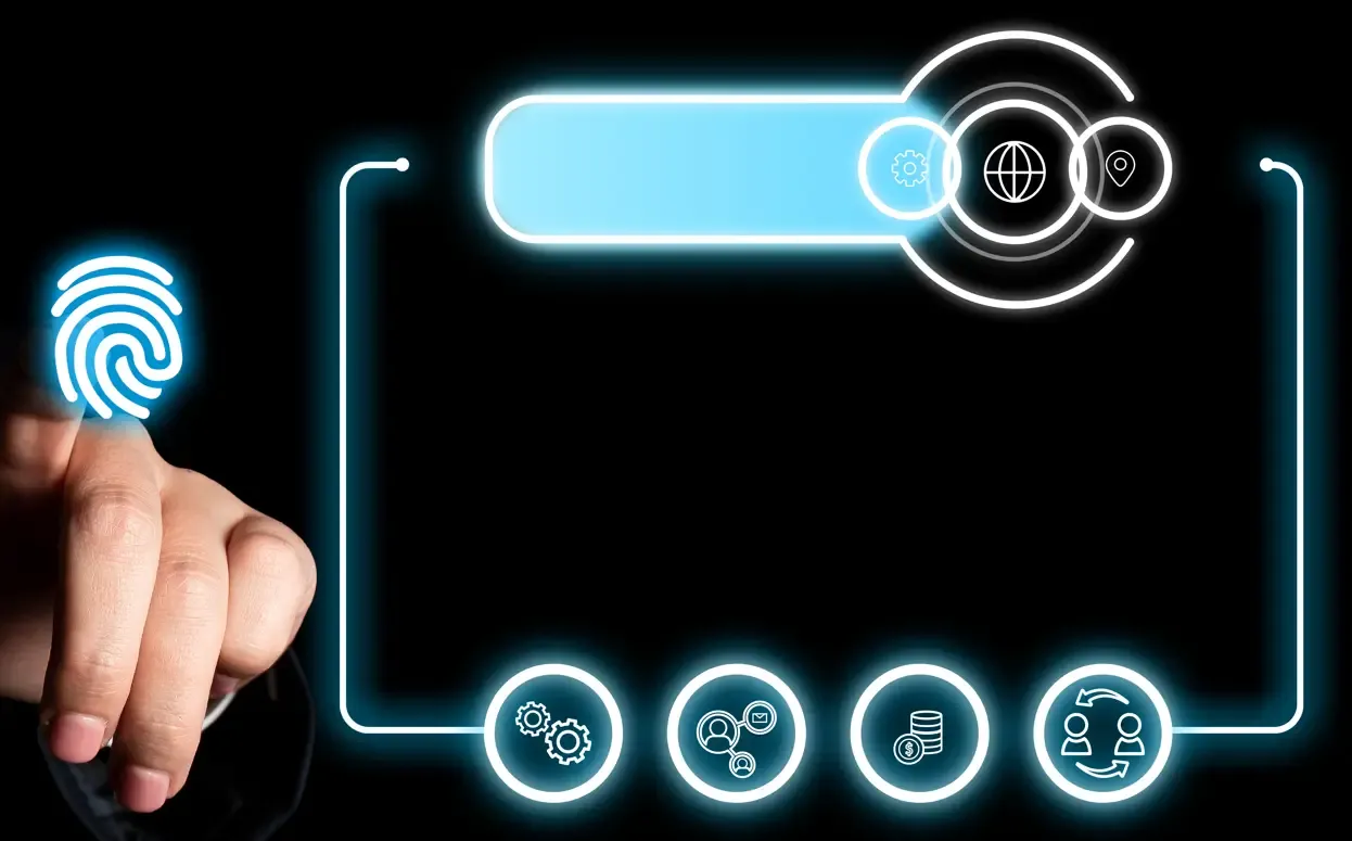 Browser fingerprint detection result showing device and environment parameters